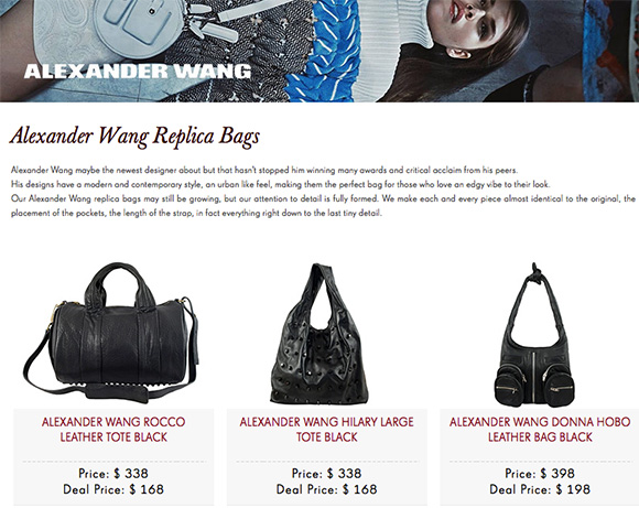 alexander wang donna bolsa